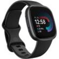 Fitbit Versa 4 Fitness-Smartwatch, Graphit/Schwarz