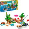 LEGO® Konstruktionsspielsteine Käptens Insel-Bootstour (77048), LEGO® Animal Crossing, (233 St), Made in Europe, bunt