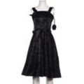 Hell Bunny Damen Kleid, schwarz, Gr. 36