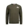 Lonsdale Herren Rundhals Sweatshirt schmale Passform LONGRIDGE