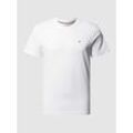 T-Shirt in Melange-Optik