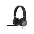 Lenovo Go - Headset - On-Ear - kabelgebunden - aktive Rauschunterdrückung - USB-C