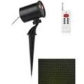 Capitol - 2 Licht Outdoor Laser Laser Projektor Spike Light Schwarz IP44 - Markslojd