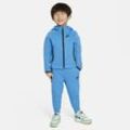 Nike Sportswear Tech Fleece Full-Zip Set Zweiteiliges Hoodie-Set für Kleinkinder - Blau