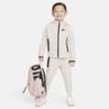 Nike Sportswear Tech Fleece Full-Zip Set Zweiteiliges Hoodie-Set für Kleinkinder - Lila