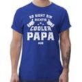 Shirtracer T-Shirt So sieht ein richtig cooler Papa aus Vatertag Geschenk für Papa