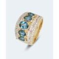 Ring mit London Blue Topas