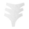 Nina Von C. String 3er Pack Damen String Secret Soft & Shape (Spar-Set