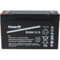 Exide - Powerfit Bleiakku agm 6V 12Ah S306/12 s