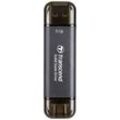 Transcend ESD310C 1 TB Externe SSD USB 3.2 Gen 2 (USB 3.1), USB-C® Schwarz TS1TESD310C