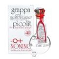 Nonino Grappa Picolit Cru Monovitigno / 50 % vol. / 0,2 L Flasche mundgeblasen im Geschenk-Karton