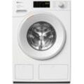 Miele Waschmaschine WSB683 WCS 125 Edition, 8 kg, 1400 U/min, TwinDos zur automatischen Waschmitteldosierung, weiß