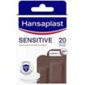 Hansaplast Sensitive Pflasterstrips hautton dark 20 St