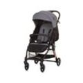 Chipolino Kinderwagen Move on 6 kg klappbar gefederte Vorderräder verstellbar grau schwarz