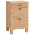 Home affaire Unterschrank Oslo 50 cm breit, in 2 Tiefen, mit 23 mm Arbeitsplatte, 3 Schubladen, beige