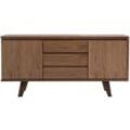 Design-Sideboard Nussbaum FIFTIES