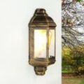 Licht-erlebnisse - Wandlampe Landhaus in Kupfer Antik E27 IP44 elegant