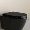 Bernstein - WC-Sitz Soft-Close U1002 Schwarz glänzend mit LED-Beleuchtung