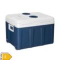 Juskys Kühlbox Nordpol 12V/230V für Auto, Lkw, Camping - thermoelektrisch Mini-Kühlschrank 40 L Blau