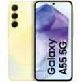 SAMSUNG Smartphone "Galaxy A55 5G 256GB" Mobiltelefone gelb (zitrone) Smartphone Android Bestseller