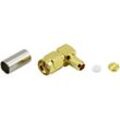 Conrad Components - SMA-Steckverbinder Stecker, gewinkelt 50 ω 1 St.