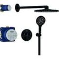 Grohe Grohtherm Smartcontrol Duschsystem 34863KF0 Unterputz, phantom black