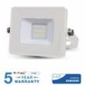 LED-Strahler smd V-tac samsung 10W 20W 30W 50W 100W 150W slim outdoor IP65-10Watt-Natürlich