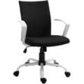 Vinsetto - Bürostuhl Schreibtischstuhl mit Wippenfunktion Kopflehne Home-Office-Stuhl höhenverstellbarer ergonomisch 360°-Drehräder Schaumstoff Nylon