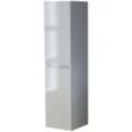 Badschrank zug weiss Hochschrank