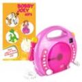 X4-TECH Kinder CD-Player Bobby Joey MP3 pink