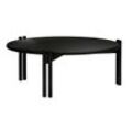 KARUP Design - Sticks Couchtisch, low Ø 80 cm, black night