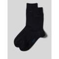 Socken im unifarbenen Design im 4er-Pack