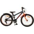 Rocky Kinderfahrrad - 20 Zoll - Grau Orange - 6 speed - Prime Collection