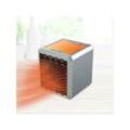 Livington - Handy Heater Power Cube - tragbare, leise Mini-Keramikheizung - 1200 Watt - Energiesparend & kosteneffizient - 7 LED-Stimmungslichter