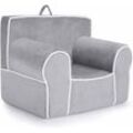 Goplus - Kindersessel, Kindersofa mit Armlehnen & Rückenlehne, Kinder Sessel Relaxsessel Softsessel Kindermöbel für Mädchen Jungen im Alter von 0-5