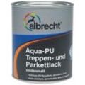 Albrecht Aqua PU-Treppen- und Parkettlack 750 ml farblos seidenmatt Treppenlack