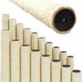55 cm Cat Scratching Post Replacement M10 - ø 7.1 cm Sisal Scratch Pole for Cats - beige