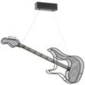 Onli rock Gitarren-integrierte LED-Pendel-Deckenleuchte, schwarz