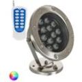 LED-Strahler Tauchfähig RGB 15W Oberfläche 24V DC RGB