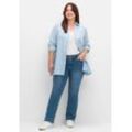 Bootcut-Jeans in Curvy-Schnitt SUSANNE, blue Denim, Gr.56