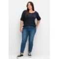 Schmale Jeans in Curvy-Schnitt VERENA, blue Denim, Gr.20