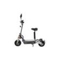 eFlux Freeride X2, E-Scooter mit Straßenzulassung, Hub-Version, Sitz, 2500 Watt, 45 km/h, Easy-Fold (Grau)