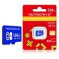 Kinsi - microSD 128GB- Geeignet für Überwachungskameras, Fahrrekorder, Mobiltelefone und Tablets