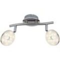 Led Deckenstrahler Deckenspot Chrom nickel-matt verstellbare Strahler 27,7 cm