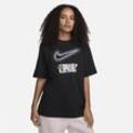 Nike Sportswear T-Shirt mit Grafik für Damen - Schwarz