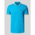 Regular Fit Poloshirt mit Label-Stitching Modell 'PADDY'