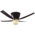 Hunter Fans - Deckenventilator Valhalla Buche Dunkel mit Licht