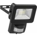 Goobay - LED-Fluter mit Bewegungsmelder, 10W, 850lm, 4000K, schwarz