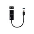 B2B048 - usb-a 3.0 zu Gigabit Ethernet Adapter (kompatibel mit Nintendo Switch), schwarz - Belkin