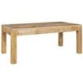 FineBuy Couchtisch 110 x 60 cm Wohnzimmertisch Sofatisch Holztisch Tisch Natur